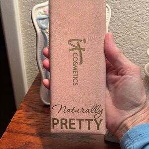IT Cosmetics Naturally Pretty Eyeshadow Palette - Cream, Pink, Brown, Purple